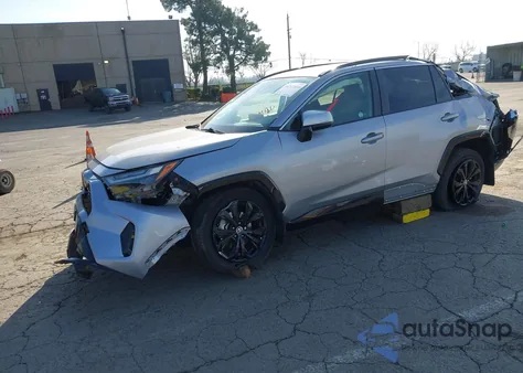 2022 Toyota Rav4 Hybrid Se из США, поврежденный, VIN JTM16RFV8ND052499